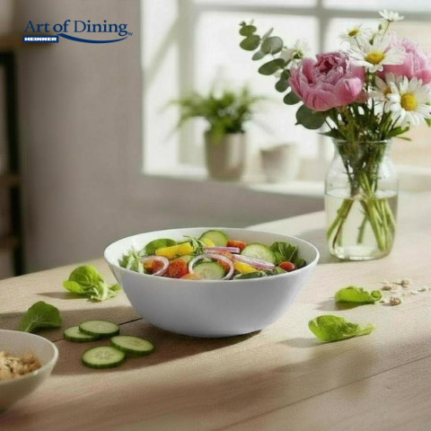 SET 6 BOLURI SALATA OPAL ALB 16 CM, AIDA, ART OF DINING BY HEINNER [1]