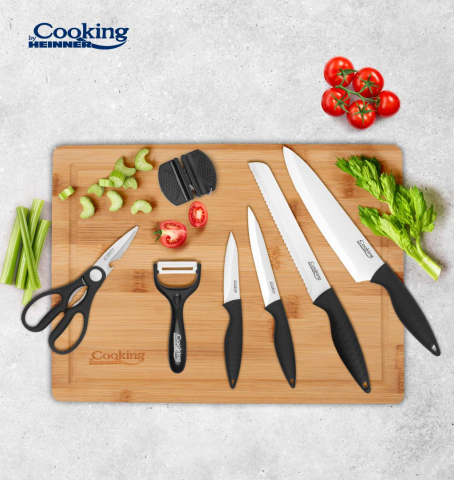 SET CUTITE DE BUCATARIE 8 PIESE, CARERA, COOKING BY HEINNER [2]