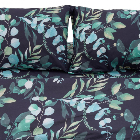 Set de pat king size bumbac, 92 gsm,Jade [3]