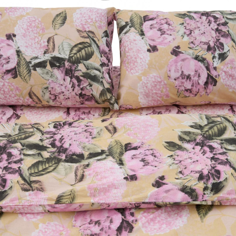 Set de pat king size bumbac,92 gsm,Peony [3]