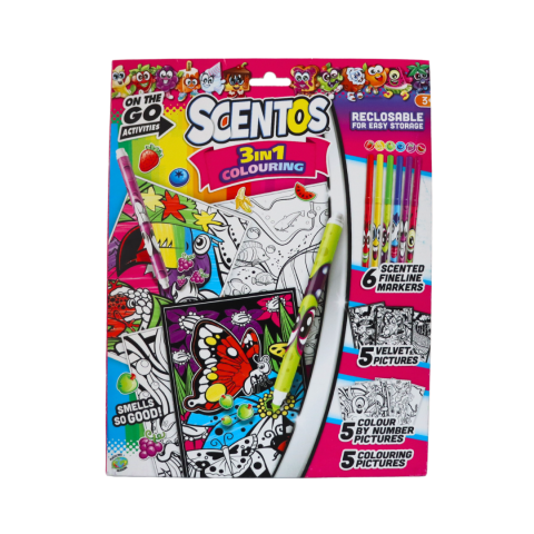 SET PARFUMAT CALATORIE, JUNIOR, SCENTOS, 12 buc/set [1]