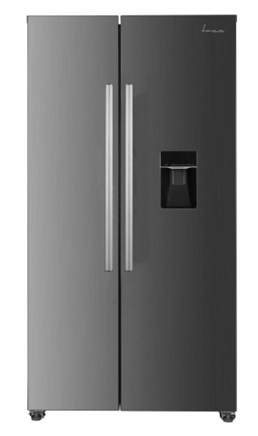 Side by side - Side by Side FRAM FSBS-HM440NFXWDE++, No Frost, 439 L, Clasa E, Dozator apa, Aspect Inox