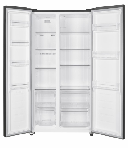 Side by Side HEINNER HSBS-H442NFGWHE++, No Frost, 442 L, Clasa E, Sticla alba [1]