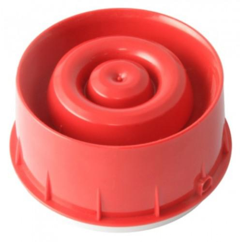 Detectie incendiu - Sirena adresabila cu carcasa din plastic rosu pentru Morley-IAS, WSO-PR- I05; specificatii EN54-3, EN54-17, aprobat LPCB;adresare manuala prin comutatoare rotative; Presiune acustica: 97dB(A) +/-3dB @