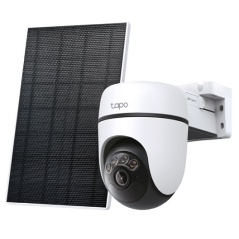 Supraveghere video IP - Solar-Powered Pan/Tilt Security Camera Kit SPEC:3K 5MP (2880×1620), 2.4 GHz, 6700mAh rechargeable lithium-ion battery, Solar panel (5.2V, 2.5W) FEATURE: Pan/Tilt, Non-Stop Power, Smart Detection and N