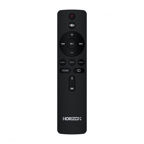 SOUNDBAR HORIZON HAV-S5950W / System 2.1 / Max Audio Power 160W (40W x2 + 80W) / Digital Optical / AUX (3.5mm) / HDMI-ARC (CEC) / BT 5.4 / USB Playback / DOT-Matrix Display / Remote + Button Keys / Im [5]