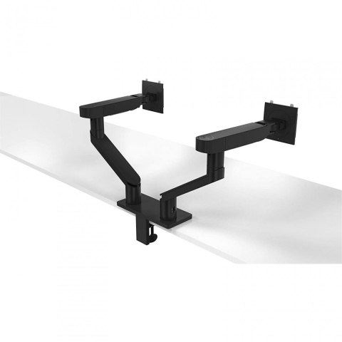 Suport Monitor de Birou Dual, Dell 482-BBDL, 19" - 38", VESA 100x100, suporta pana la 10kg, negru [2]