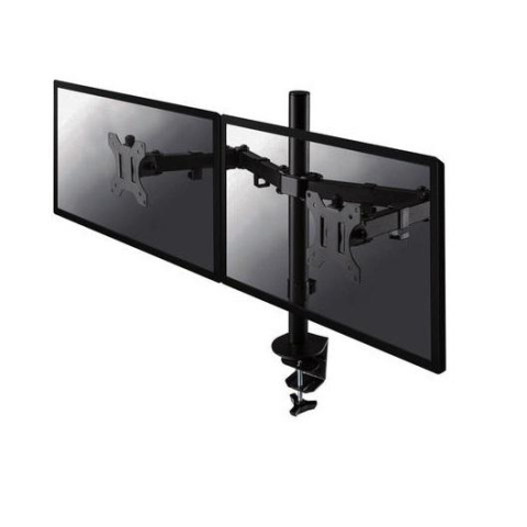Suporturi TV / Monitor - Suport Monitor de Birou Dual, Neomounts by Newstar FPMA-D550DBLACK, 10" - 32", VESA 100x100, suporta pana la 8kg, negru