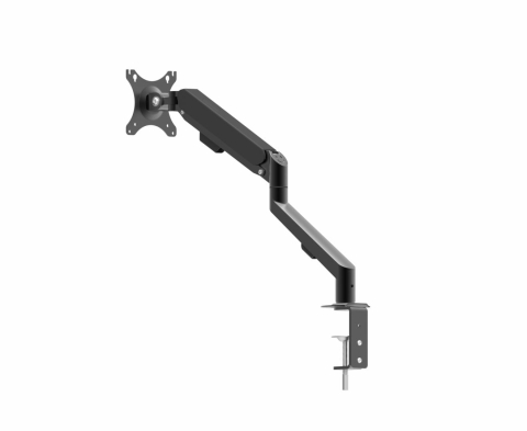 Suport monitor Serioux MM1101, tip: arc cu gaz, reglarea poziției unghiului de înclinare: -45 / + 90 °, pivotant: 180 °, rotatie pentru ambele brate: 360 °, VESA: 75x75mm & 100x100mm, greutate maxima  [3]