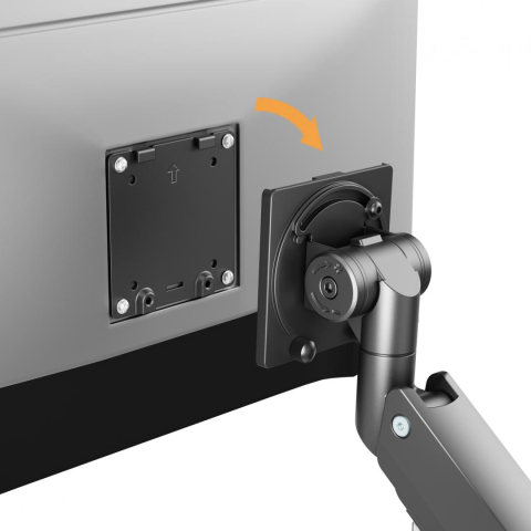 Suport monitor Serioux MM80-C012, compatibilitate dimensiune ecran 17"-57", arc cu gaz, greutate maximă suportata: (per ecran): 2~27 kg, greutate maximă suportata pentru ecran curbat (per ecran): 1 ~  [5]