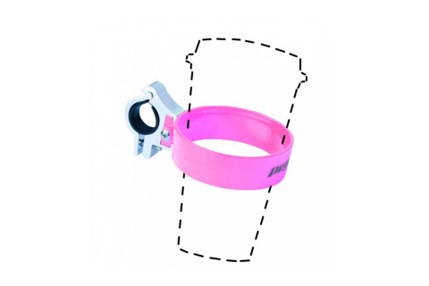 Accesorii ciclism - Suport Pahar Pegas TMA-B57 Al-Abs UV Roz
