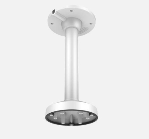 Accesorii - Suport pentru montaj pe tavan Hikvision DS-1471ZJ-135, material aliaj de aluminiu, dimensiuni: Ø 136 mm × 565 mm, greutate: 1350 g