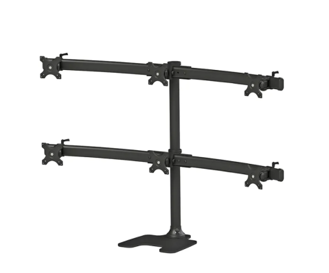 Suport 6 monitoare Neomounts FPMA-D700DD6, 10-27'', birou, VESA Maxim 100x100 mm [1]