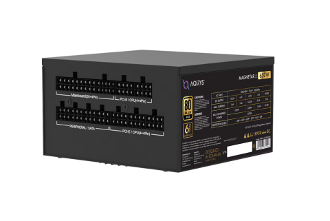 Sursa AQIRYS Magnetar LE, 80 PLUS Gold, 650 W [5]