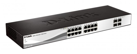Switch-uri - Switch D-Link DGS-1210-20, 16 port, 10/100/1000 Mbps