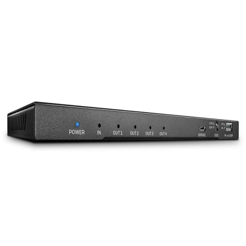 Switch-uri audio-video - Switch Lindy 4 porturi HDMI 18G, latime de banda suportata 18Gbps, rezoltuie maxima 4096x2160@60Hz 4:4:4 8bit, negru
