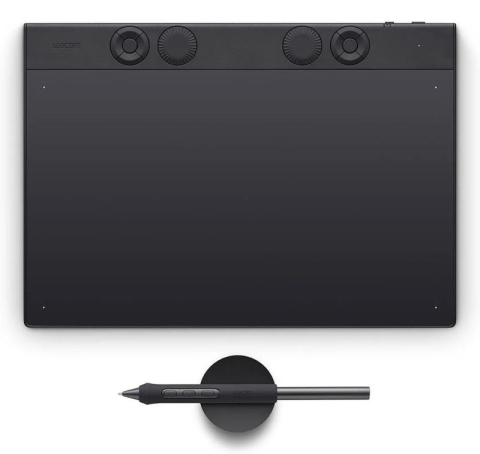 Tablete grafice - Tableta Grafica WACOM Intuos Pro Medium, USB, Negru