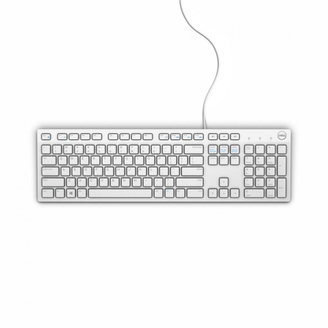 Periferice PC - Tastatura DELL KB216, USB, Alb, US International