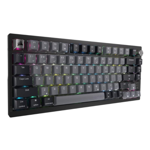 Tastatura Mecanica Gaming CORSAIR K65 PLUS WIRELESS 75% RGB, RGB, Wireless, Negru, EN US [1]