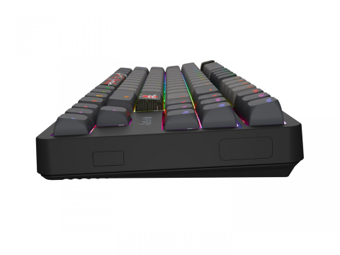 Tastatura Mecanica Gaming Fury Kanabo K6, RGB, USB, Negru si Gri, TKL [3]