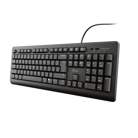 Tastaturi - Tastatura Trust Primo, USB, Negru, QWERTY