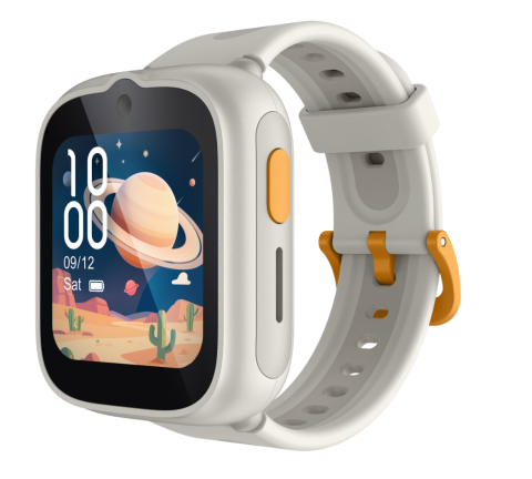 Smartwatch pentru copii TCL MOVETIME Kids' Watch MT48, 42.7 mm, Lunar Cream [4]
