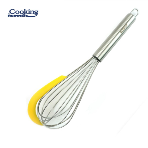 Accesorii bucatarie - TEL INOX CU RAZUITOR DIN SILICON 23 CM, TEYA