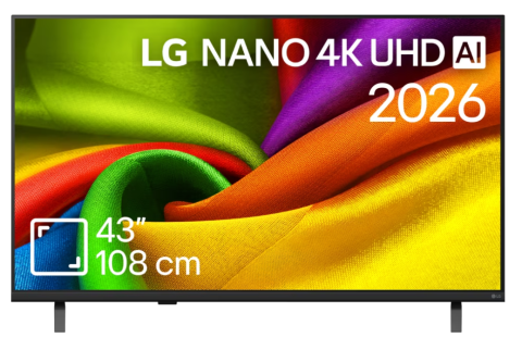 TV, Electronice & Gaming - Televizor LG LED 43NU850B3LA, 108 cm, Smart, 4K Utra HD, Clasa G (Model 2026)