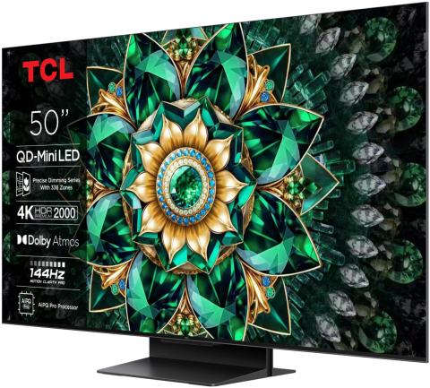Televizor TCL QD-MiniLED 50Q7C, 126 cm, Smart Google TV, 4K Ultra HD, 144Hz [2]
