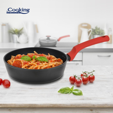 TIGAIE ALUMINIU FORJAT + CAPAC 24X6.5 CM, REDMOON, COOKING BY HEINNER [3]