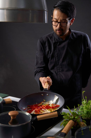 TIGAIE WOK 32X9 CM, RIKITO WATANABE, SAMURAI GOURMET, COOKING BY HEINNER [8]