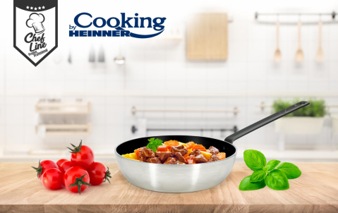 TIGAIE WOK PROFESIONALA 28*8 CM, CHEF LINE, COOKING BY HEINNER [3]