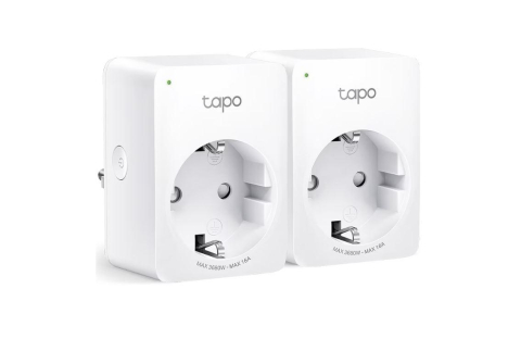 Automatizari casa - TP-Link MINI SMART WI-FI SOCKET TAPO P110(2-PACK), Protocol: IEEE 802.11b/g/n, Bluetooth 4.2 (doar pentru onboarding), 2.4 GHz, Cerințe de sistem: Android 4.4 sau o versiune mai recentă, iOS 9.0 sau o