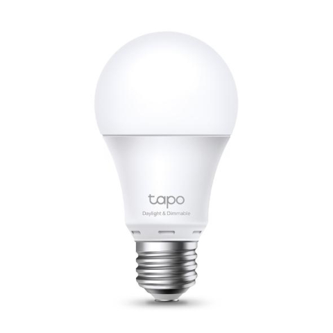 Automatizari casa - TP-Link Tapo L520E Smart bulb natural light, Wi-Fi, Dimmable, E27, Wi-Fi Protocol IEEE 802.11b/g/n, Wi-Fi Frequency 2.4 GHz Wi-Fi, 220-240 V, 50/60 Hz, 73 Ma, 806 lumens, 4000 K, 8 W.