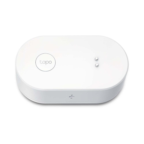 Automatizari casa - TP-LINK TAPO T300, Senzor smart de scurgeri de apa (necesită Hub Tapo), Wireless: 868, Alimentare: 2 baterii tip AAA (incluse), Dimensiuni: 84.5 × 46.5 × 30 mm.