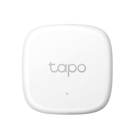 Automatizari casa - TP-LINK TAPO T310, Senzor smart de temperature si umiditate (necesită Hub Tapo), Wireless: 868 / 922 MHz, Acuratete temperature: ±0.3°C, Acuratete umiditate: ±3%RH, Dimensiuni: 46*46*12.3 mm, Alimenta