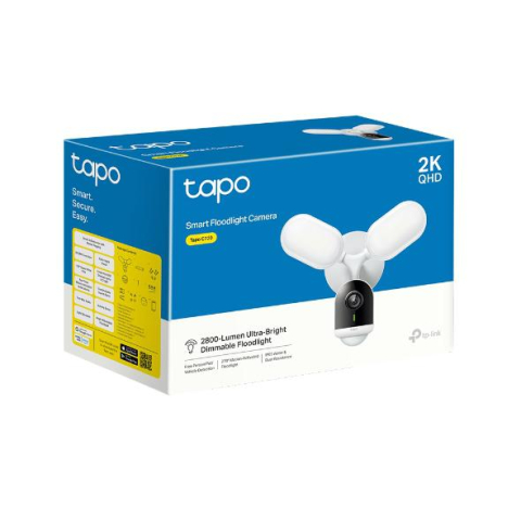 Cameră de supraveghere cu proiectoare TP-LINK TAPO C720, senzor imagine Starlight CMOS cu scanare progresivă 1/3, Apertură: F2.1, 2× proiectoare (Temperatură culoare: 5000K, luminiozitate: 2800 de lum [2]