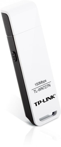 Routere Wireless - Adaptor wireless TP-LINK TL-WN727N, WIFI 4, Single Band