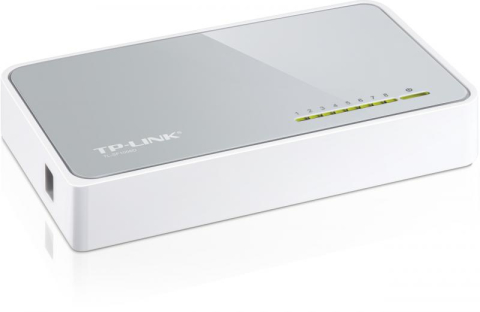 Switch TP-Link TL-SF1008D, 8 port, 10/100 Mbps [1]