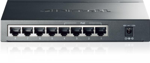 Switch TP-Link TL-SG1008P, 8 port, 10/100/1000 Mbps [1]