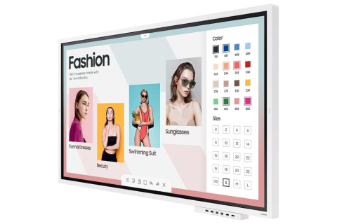 Tray conectivitate pentru display interactiv SAMSUNG Flip 2 55"/65"; HDMI Out, Conectivitate NFC pentru proiectarea telefonului pe display; aduce mufele din spate in fata pentru convenienta. [3]
