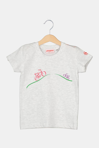 TRICOU CASUAL BICICLETE FAMILIE COPII LIGHT GREY-L [2]