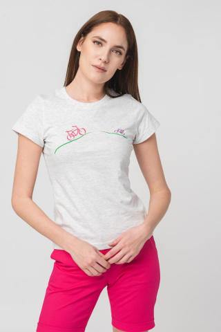 TRICOU CASUAL BICICLETE FAMILIE FEMEI LIGHT GREY-XL [3]
