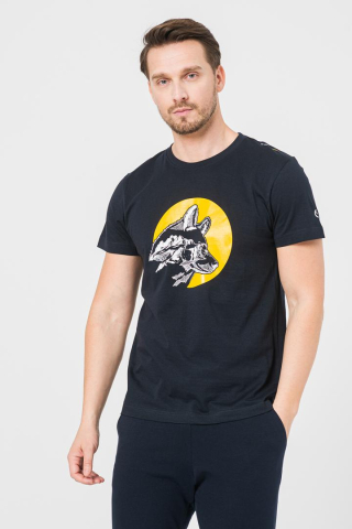 Imbracaminte si accesorii - TRICOU CASUAL CIUCAS BARBATI NAVY BLUE-M