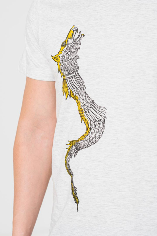 TRICOU CASUAL DRACON BARBATI LIGHT GRAY-XXL [5]
