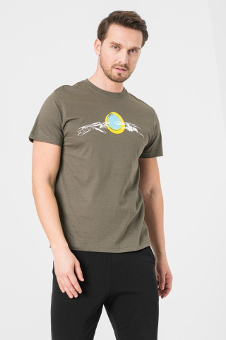TRICOU CASUAL MANA BICICLETA BARBATI CASTOR GRAY-L [3]