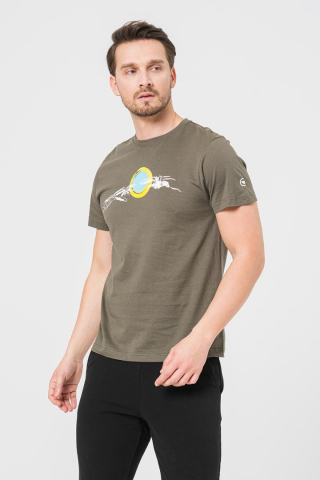 TRICOU CASUAL MANA BICICLETA BARBATI CASTOR GRAY-M [1]