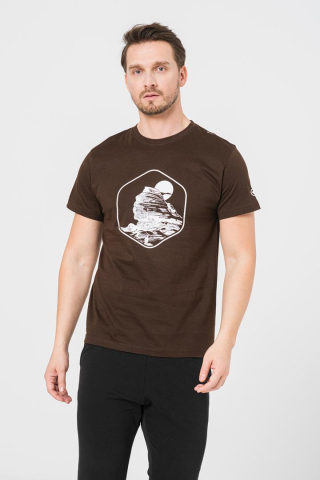 Imbracaminte si accesorii - TRICOU CASUAL SFINX BARBATI COFFEE-M