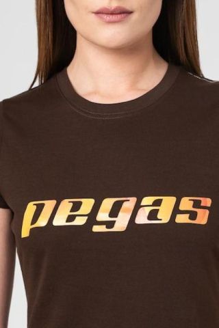 TRICOU LOGO ORANGE FEMEI COFFEE-M [1]