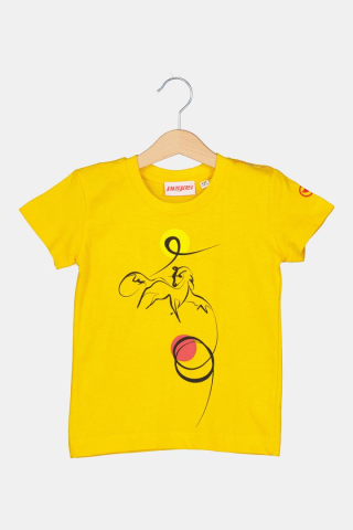 TSHIRT CASUAL C CAL PEGAS YELLOW-8 [2]